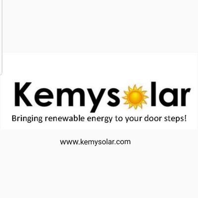 KemySolar2020's profile picture. Bringing renewable energy to your door steps