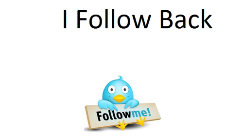 Ifollowbaacckk's profile picture. i love twitter,facebook,youtube and msn. i am on the computer alot and i follow back straight away no joke