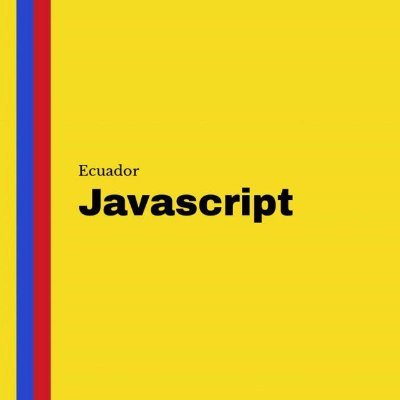 #Javascript #community Somos la comunidad de apasionados por javascript en Ecuador.