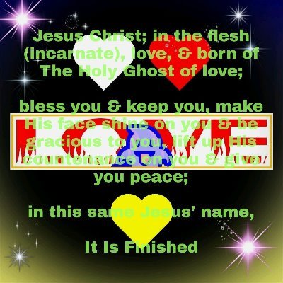 4thEyeOpens333's profile picture. Daniel 5

The 4th eye opens 💜💖

The Holy Ghost; of love; of Jesus, in the flesh, love, born of The Holy Ghost of love, Who died & rose in 3 days, is Master.