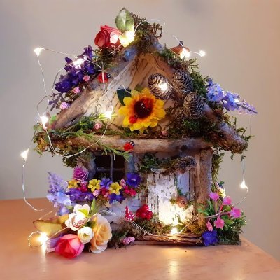 Fairy Houses, Ponds, Miniatures, Decorations, Vintage