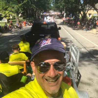 Mike Morgan, Wauwatosa, Wisconsin: Writer, rider, coach, umpire. District 7 Alderperson. Man who accompanied Janice Morgan to Wauwatosa and has enjoyed it.