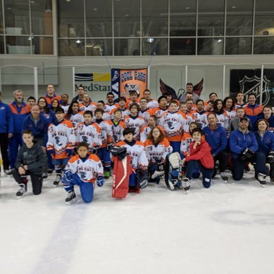 Special Hockey team at @MedstarIceplex in Arlington, VA.