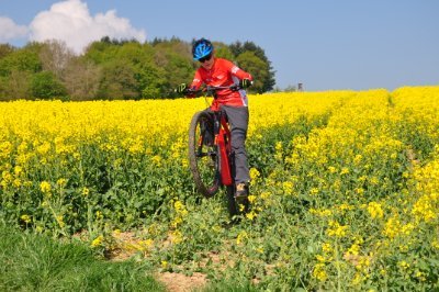 Ich bin ein Leidenschaftlicher Mountainbiker