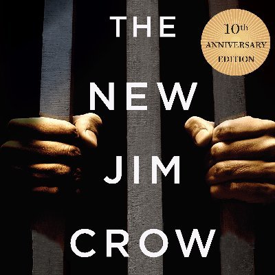 The 10th Anniversary edition of THE NEW JIM CROW: Mass Incarceration in the Age of Colorblindness by Michelle Alexander. Published by @thenewpress