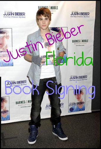 This is a twitter page made to promote JB to have a book signing in florida! If you would like to be a co owner let me know i also follow everyone back