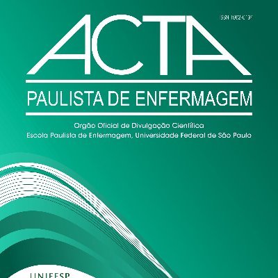 ISSN 1982-0194 (on-line version) publicação eletrônica técnico-científica da Escola Paulista de Enfermagem, UNIFESP, desde 1988