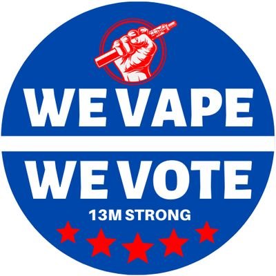We_Vape_We_Vote's profile picture. #WeVoteWeVape!! My right to vape.
