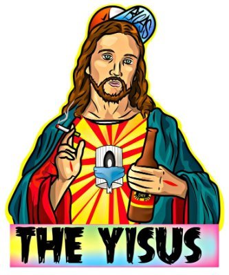 Estoy Mamadisimo !!!

Yisus el Crack
Yisus el Salvador
Yisus el Vergas
Yisus el Grande...

Alavadme Hijos de Fruta !!!