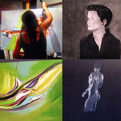 AnsHasenaar's profile picture. Visual Artist. Abstract paintings& Portraits acrylic&charcoal. Massage therapist /Model & Miss Holland.Mother of 2,grandmother of 3 beautiful children.