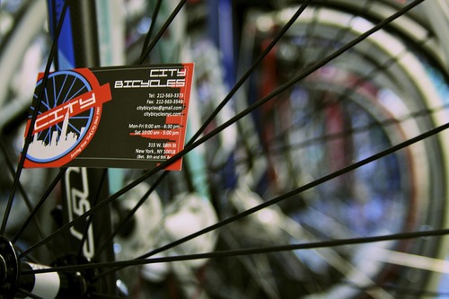 The Red Cross of Cycling in NYC. A full-service bike shop where bicycle aficionados converge. We pride ourselves in professional and friendly service. Stop by!