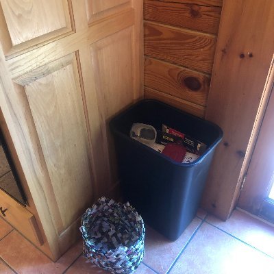 Talking_Trash_'s profile picture. I am a trash can woven from the pages of environmental magazines. I tweet when things are "thrown away" to remind people that there is no such place as "away."