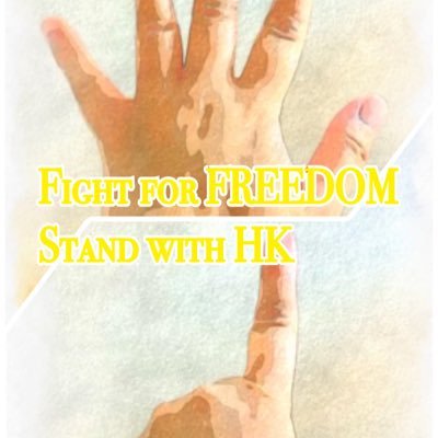 five demands🖐🏻not one less👆🏻fight for freedom🕊stand with Hong Kong🇭🇰 努力文宣🔊做好自己嘅一小步👣為香港嘅自由而努力💪🏼