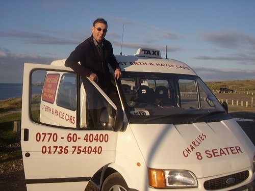 sterthandhayle's profile picture. Taxi service in Hayle, Cornwall - We have a 4, 8 & 16 seater vehicles - Call on 01736754040 or 01736 754000 Note: NOT MONITORED 24/7 - CALL TO BOOK