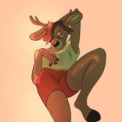 🔞18+ pls🔞. Male/21 Skinny deer femboy, I post lazy lewds and some art! pfp by @rumaama