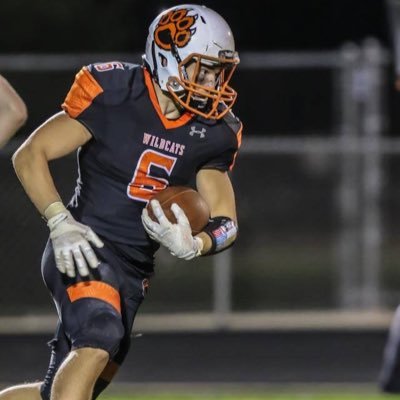 VAHS 2021, 5’8”, 185, #6, RB/WR, All Big Eight Conference, All Area, 3.96 GPA, 30 ACT, 4x State Athlete T&F |Football, Track|