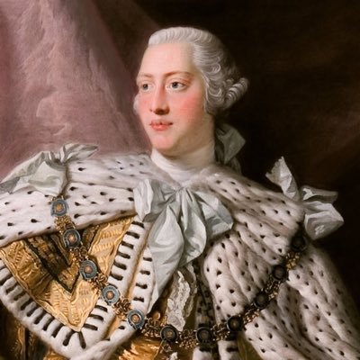 the amazing king of Great Britain and the daddy of the colonies