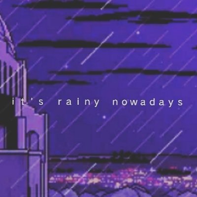 rainynowadays's profile picture. ｍｕｓｉｃ ｐｒｏｄｕｃｅｒ 🌹⛈️