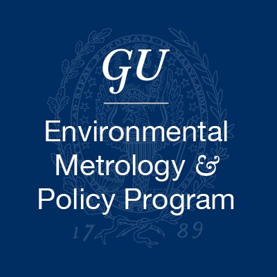 @Georgetown's Master in Environmental Metrology and Policy Program – for the Betterment of the World
