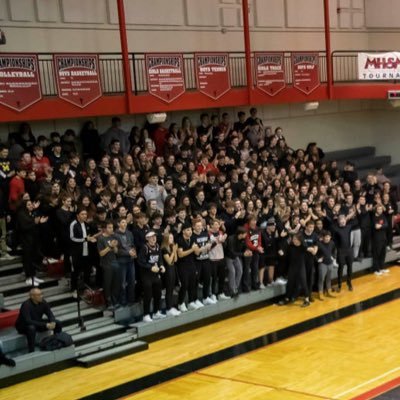 Divine Child Student Section Account. Follow for updates! 🔴⚫️
