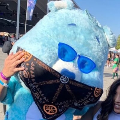 I'm a CareBear who loves to rave find me at a concert, festival or massive and take a picture with me and don't forget to use #ravecarebear