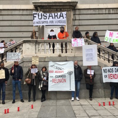 afectadoXfusara's profile picture. Plataforma de inquilinos perjudicados por la venta ilegal por parte del Arzobispo de Madrid del  patrimonio inmobiliario de Fusara.