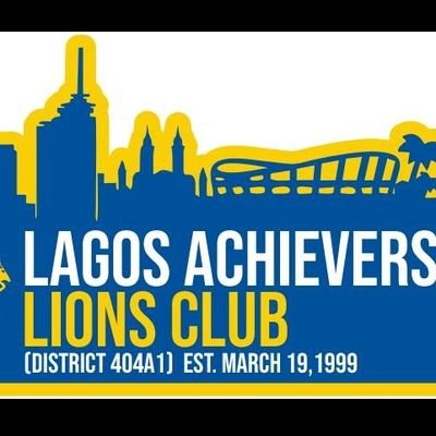 Lagos Achievers Lion Club was Est 19th March 1999 under District 404A1....
