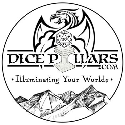 DicePillars's profile picture. Illuminating Your Worlds :: Illuminated modular dice pillars, displays and table-top accessories
