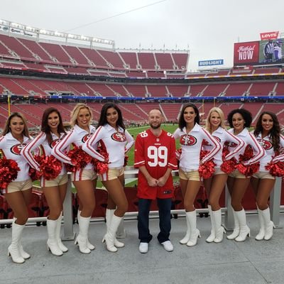 Niner fan for life, I plan to go to a home game once a year for life YOLO