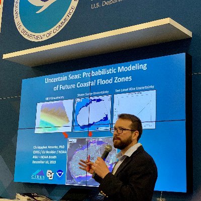 Geospatial Research Scientist @ University of Colorado/CIRES/NOAA | Modeling Coastal Elevations to Determine Flood Risk | Visiting Lecturer @ Holy Cross