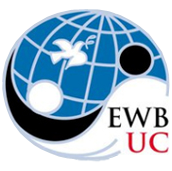 Engineers Without Borders partners with communities to implement sustainable solutions. We're currently working on 3 projects, see www.ewb-uc.org for more info!