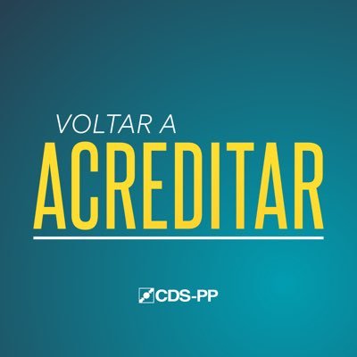 Moção de Estratégia ao @cds_pp para #voltaraaacreditar na Direita ▶️ nos Militantes 👥 em Portugal 🇵🇹