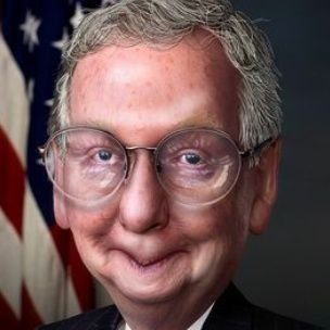 Moscow Mitch McConnell or the grim reaper Mitch, the worst traitor in the country, he is blocking all of the bills from the house to make them look bad