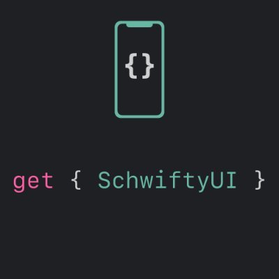 SchwiftyUi's profile picture. Working on tutorials while learning about #SwiftUI.

https://t.co/vM07A8b2Gc
https://t.co/XWvAQ5ASqU
