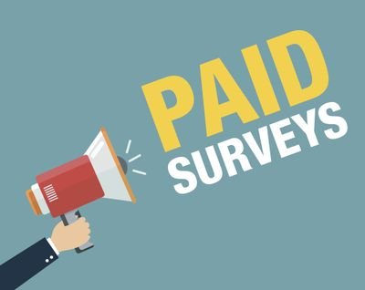 Get paid to take surveys online from the the comfort of your phone!