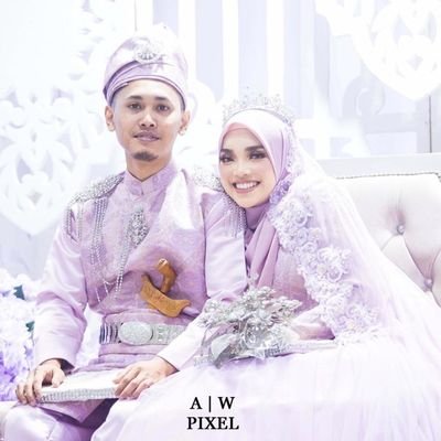 50 thousand years before the sky was introduced to the sea, Allah wrote down your name next to me @faten_syerah 💕
