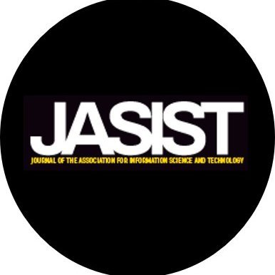 The official scholarly journal of the Association for Information Science and Technology (@asist_org), published by Wiley.