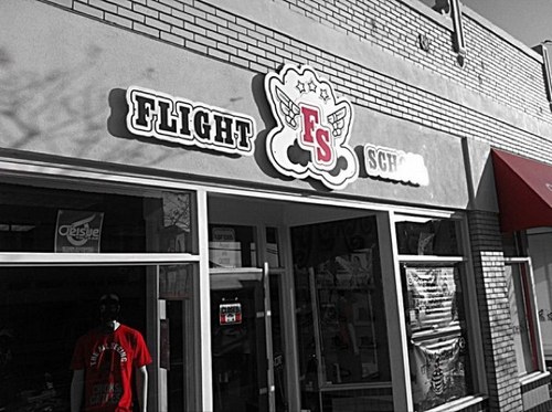 FlightSchool_FS's profile picture. Newest clothing boutique in Tampa. Urban crossover, rugged, edgy, blending small designer house looks with your favorite classic brands and styles.