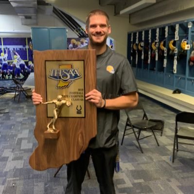 Special Teams Coordinator, Defensive Line coach and Social Studies teacher at Carmel High School. 2019 Indiana 6A state champs 🏆💍