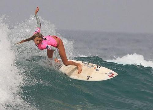 Love to surf. Surfing is cool