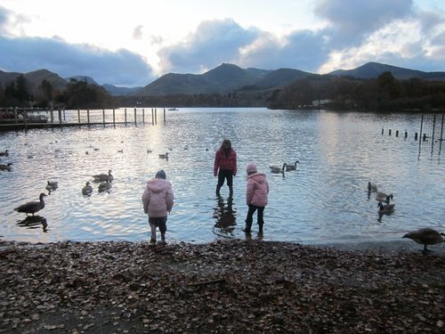 The North East shoreline of Derwentwater in the Lake District. Relax, explore and take in the views!