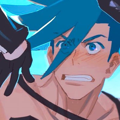 the newest recruit to burning rescue. big actions, big body, big heart. sometimes dumb, but means well. || rp account for galo thymos of promare. #promarerp