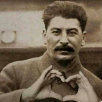 StalinIsLit's profile picture. Not gay