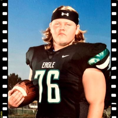 Eagle High School 2021- 5A Football O/D Lineman 6’3 280lbs /4.0GPA-3.89 Cum. w/Honors Math/All Conference/Jr Yr Highlights-https://t.co/bFzUPOXabm