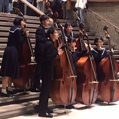 aichi→kry→ysm♡ orchestra🎻My part is contrabass♡ももかとago同盟꙳★*ﾟ