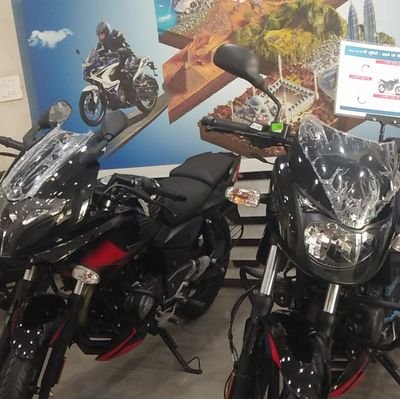 Bajaj showroom at wardhaman Nagar (I Ride Bajaj)