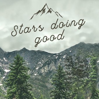 StarsDoingGood's profile picture. Stars have a loud voice and therefore we share stories about the ones using their voice for “doing good” 🌍 🌱- part of @passiontainment