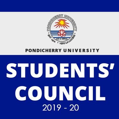 Students Council Pondicherry University Sc Pondiuni Twitter