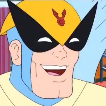 Out of context clips from the show Harvey Birdman Attorney at Law