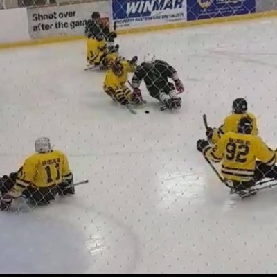 We play sledge hockey so can you. We play  starting Oct 17th 11am-12 rink A at the BMO Centre. All para and stand up players welcome. Adult https://t.co/c87ogBF2aL to try.